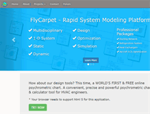 Tablet Screenshot of flycarpet.net